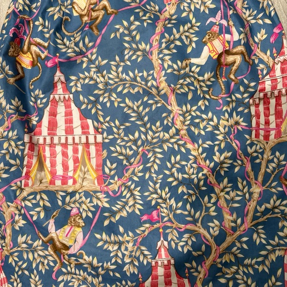 NWT, Rare/Unique Vintage Judy Lee Cole Swinging Monkey Pencil Skirt, Sz 4 - Picture 7 of 12